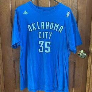 OKC Kevin Durant basketball shirt size large